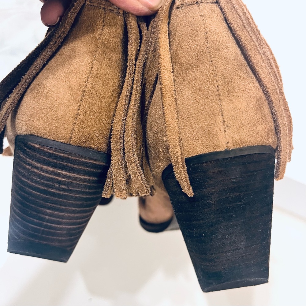 Coconuts by Matisse Lambert Tassel Fringe Ankle Western Style Boots 9.5 - Picture 9 of 12